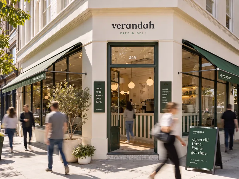 Verandah storefront