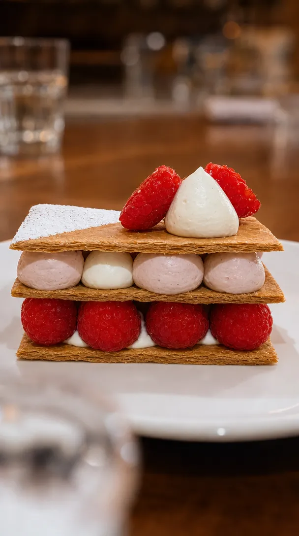The mille-feuille, studio shot